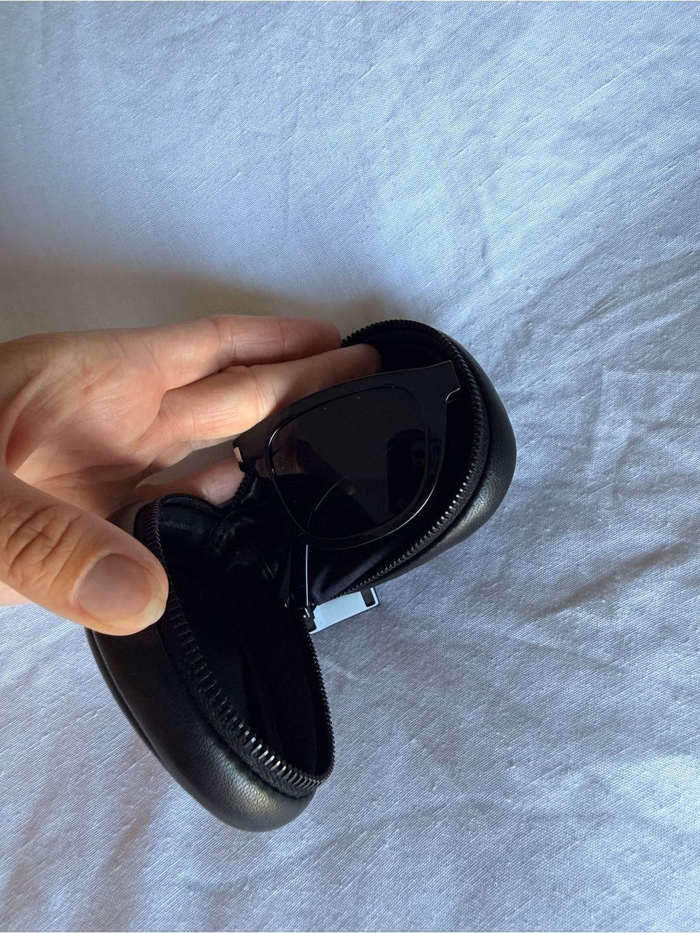 Saint Laurent Black Square Sunglasses - Picture 10 of 10